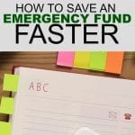 Having trouble putting money back? These four steps will help you save for an emergency fund faster.