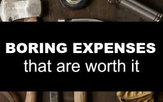 If you’re like me you don’t necessarily enjoy spending money. This is especially true for things that seem super boring. But I’ve learned over the year that trying to cut some of these “boring” expenses is not a good idea.