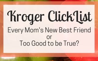 If you're trying to figure out what Kroger's new grocery pickup service is all about, here's an in depth Kroger ClickList review that might help!