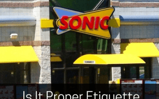 Do You Tip At Sonic