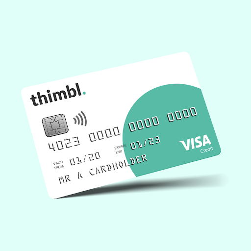 thimbl. credit building credit card ?