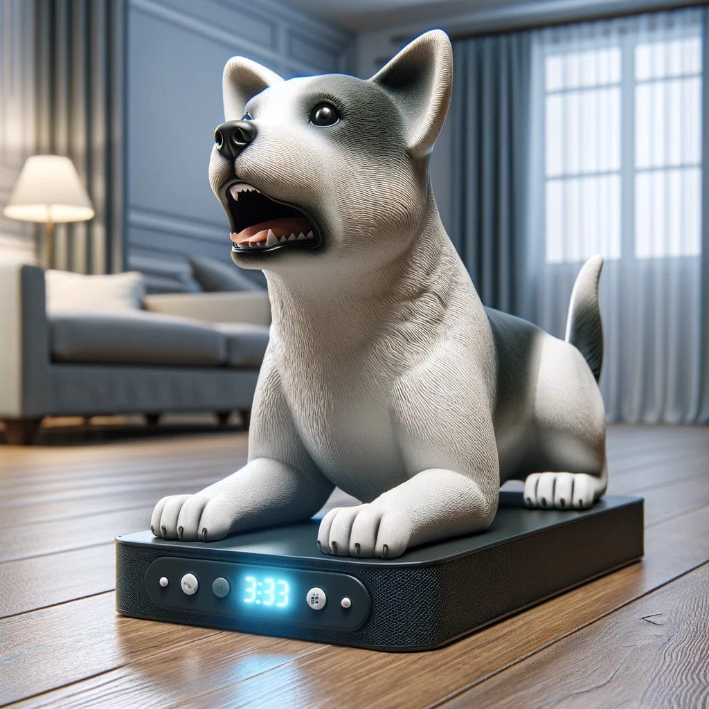 Fake Dog Barking Machine