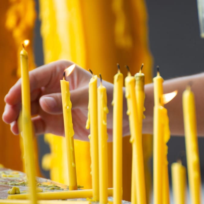 Candle making cozy old-school hobbies