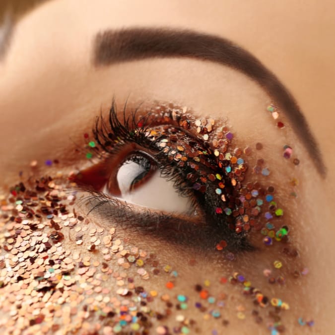 Craft glitter is a dangerous beauty trend