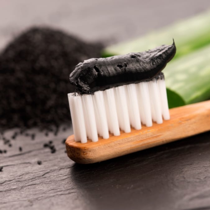 Charcoal toothpaste is one of the dangerous beauty trends