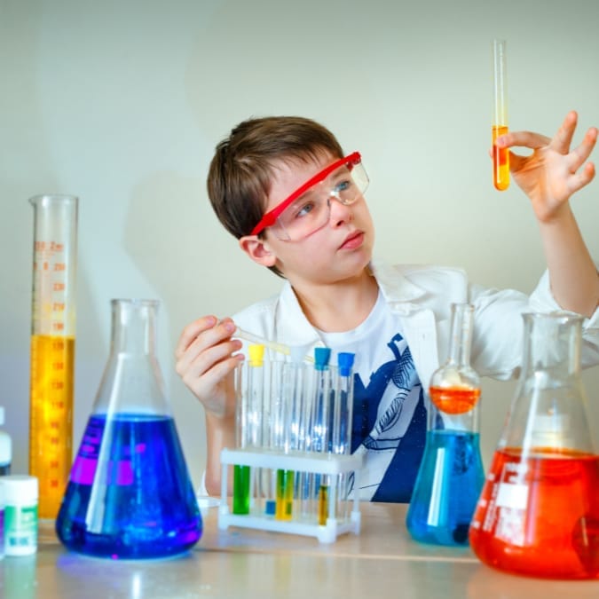 Kids can get up to all kinds of dangerous experiments