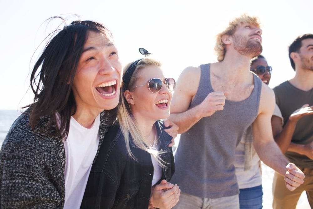 LOL is a common way to respond to a funny text that came about in the early 2000s