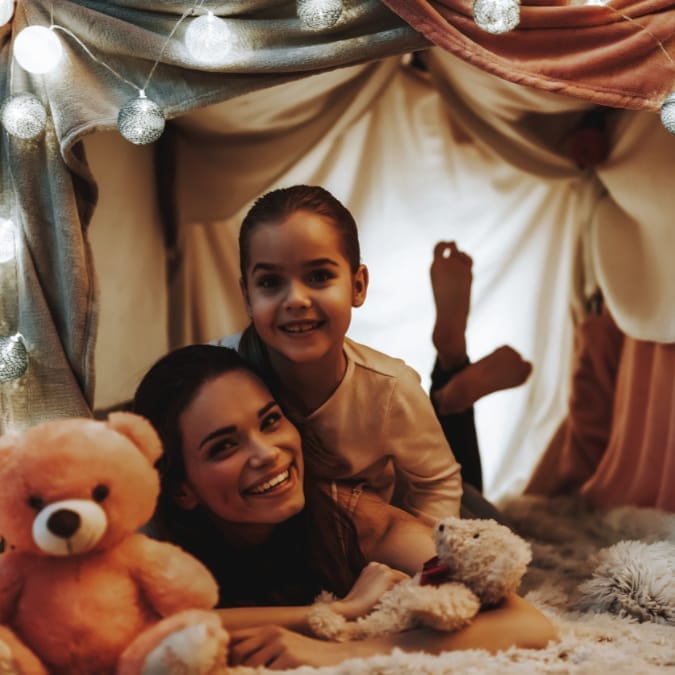 Latchkey kids loved to make secret hideouts