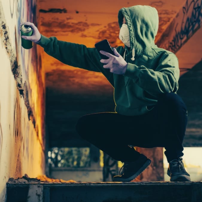 Kids can get up to mischief while alone