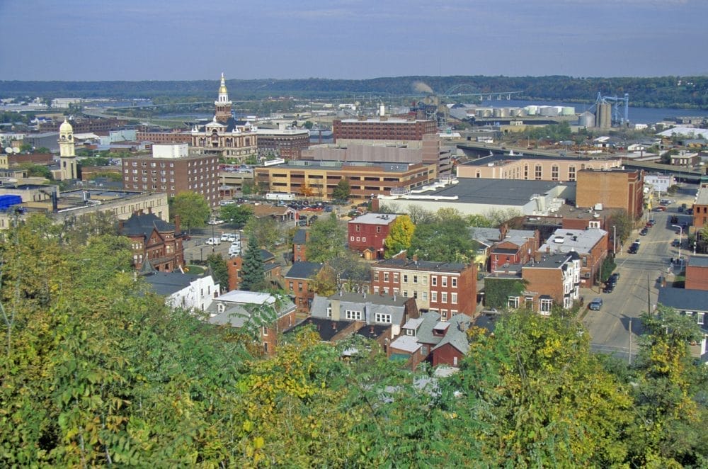 Downtown Dubuque, Iowa
