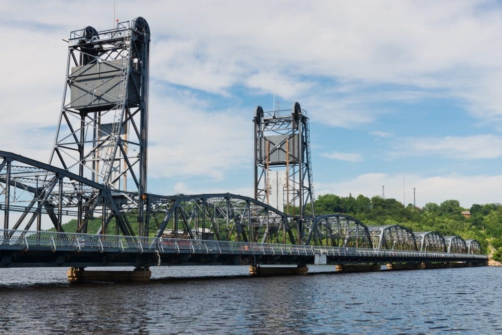 Stillwater, Minnesota's famous lift bridge
