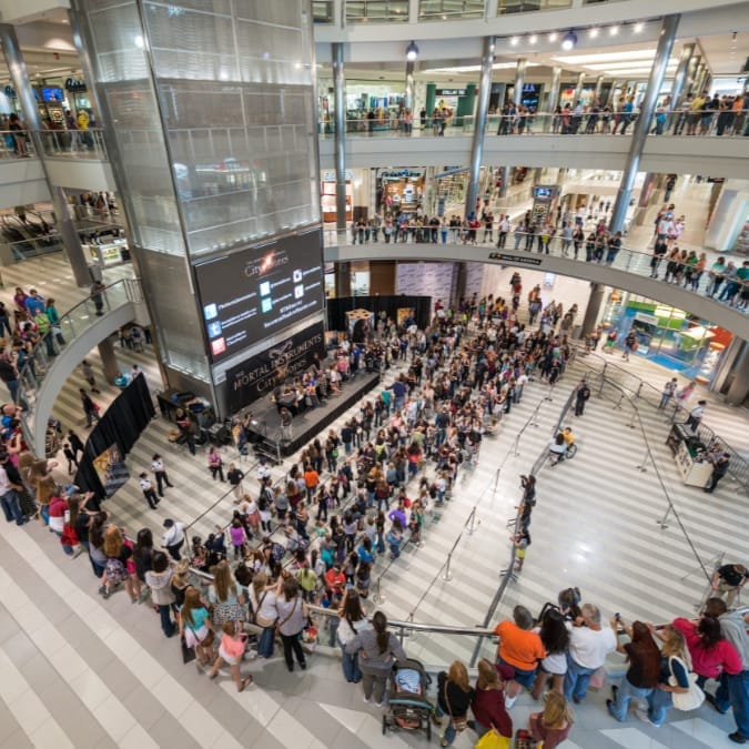 Abandoned malls becoming entertainment centers