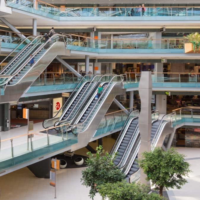 Senior living communities in former malls