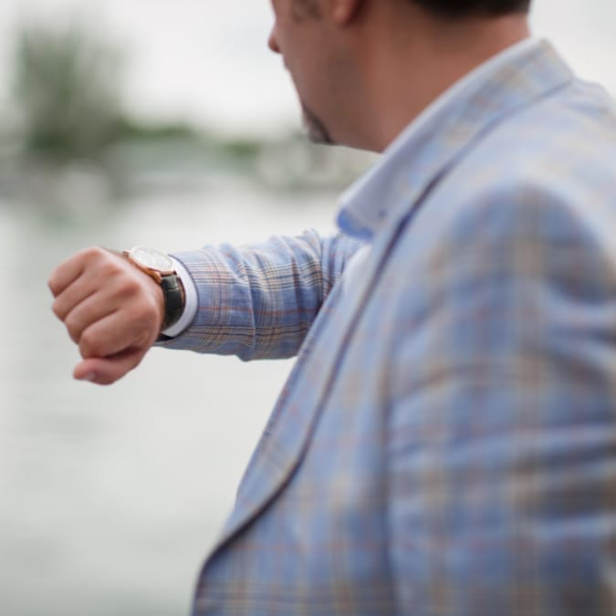 if your boyfriend always checks his watch and has Limited Availability he may have a wife