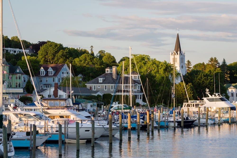 Mackinac Island dock