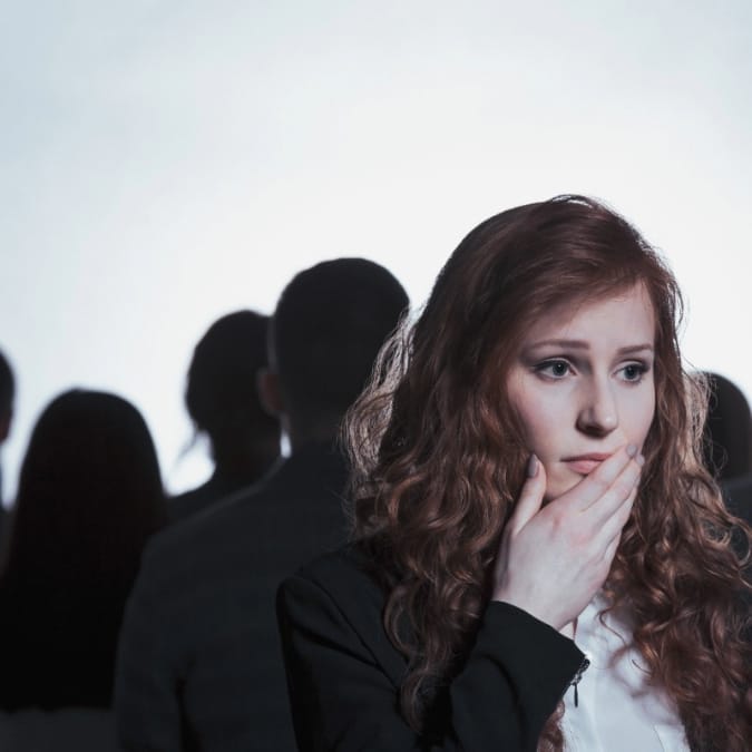 Highly sensitive people overwhelmed in crowds