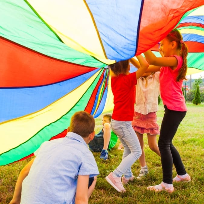 Parachute weird games we used to play