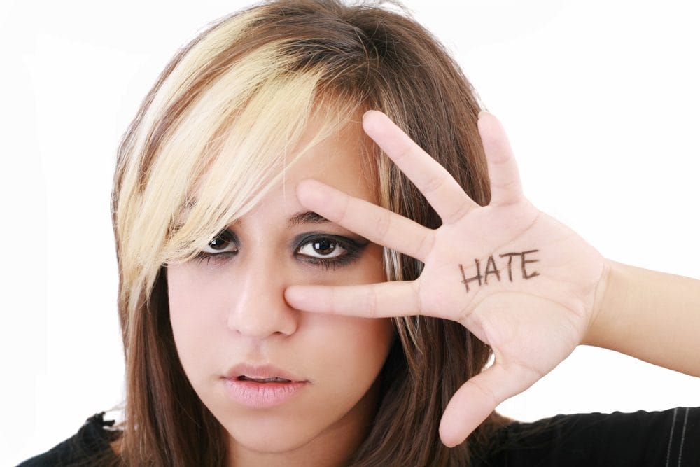 "I hate you" is something you shouldn't say in relationships
