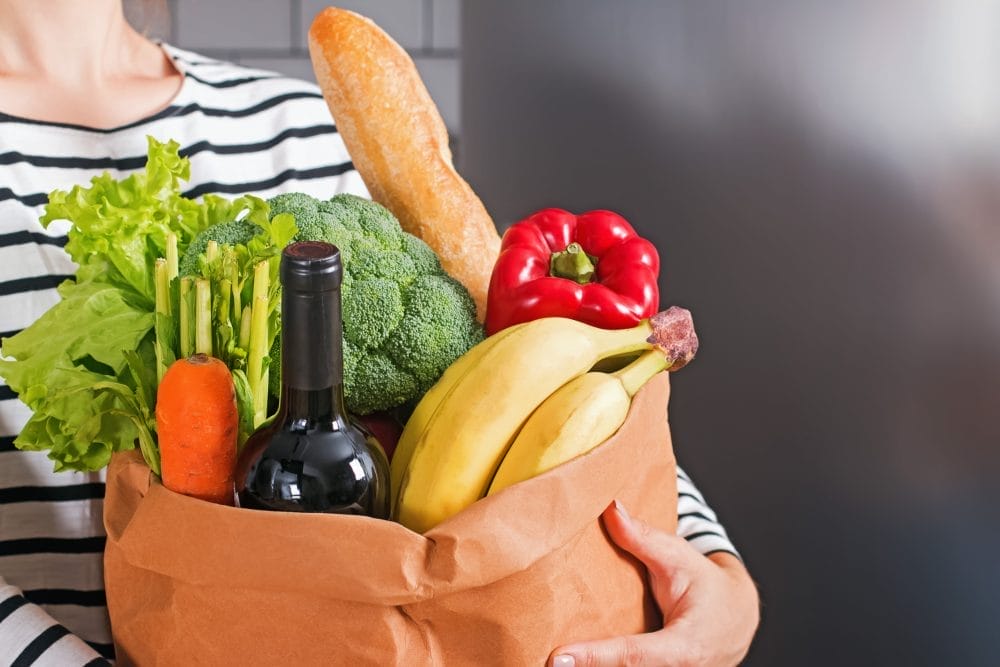 Cost of groceries in 1983