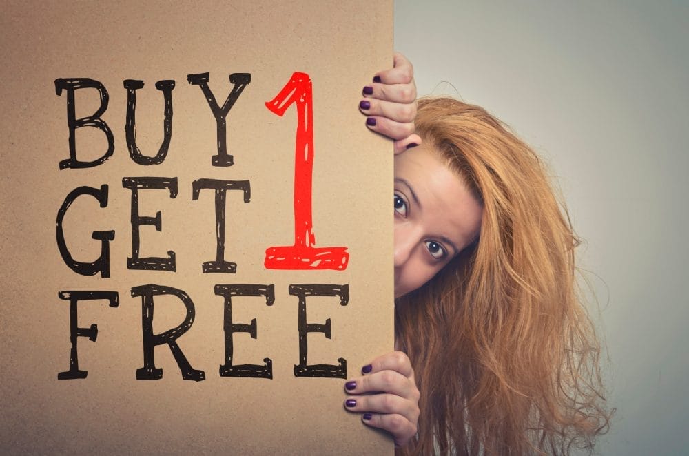 Falling for Buy One, Get One Deals