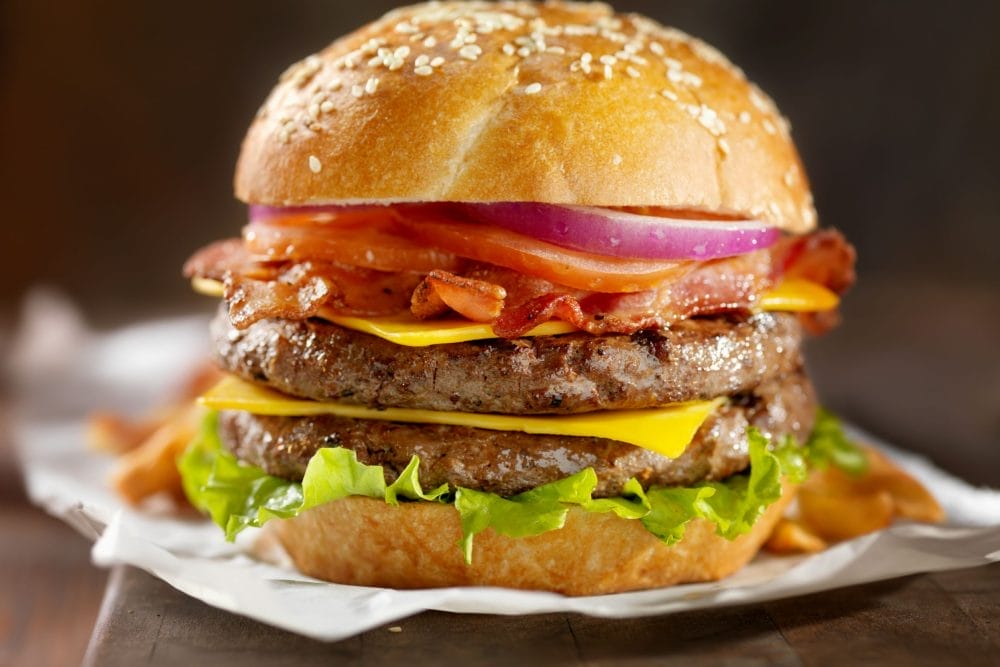 The Double Bacon Cheeseburger