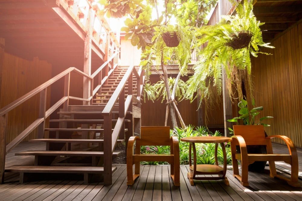 stealth wealth - outdoor space