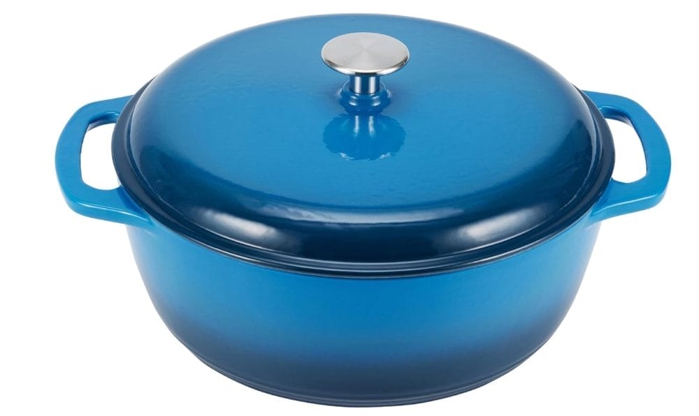 Amazon Basics Enameled Cast Iron