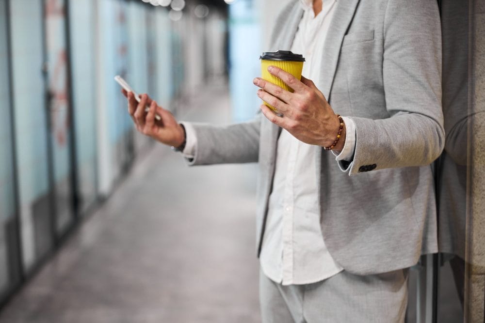 Checking Work Emails and Tasks