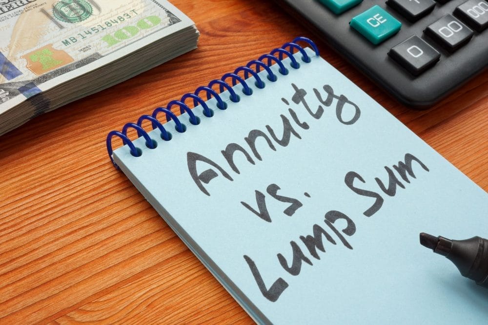 annuity vs lump sum