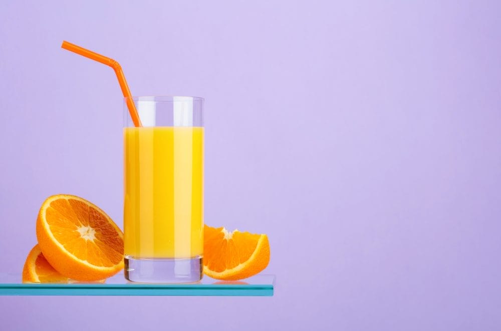 A glass of orange juice from Orange Julius, a once obscure brand that is making a comeback in 2025.