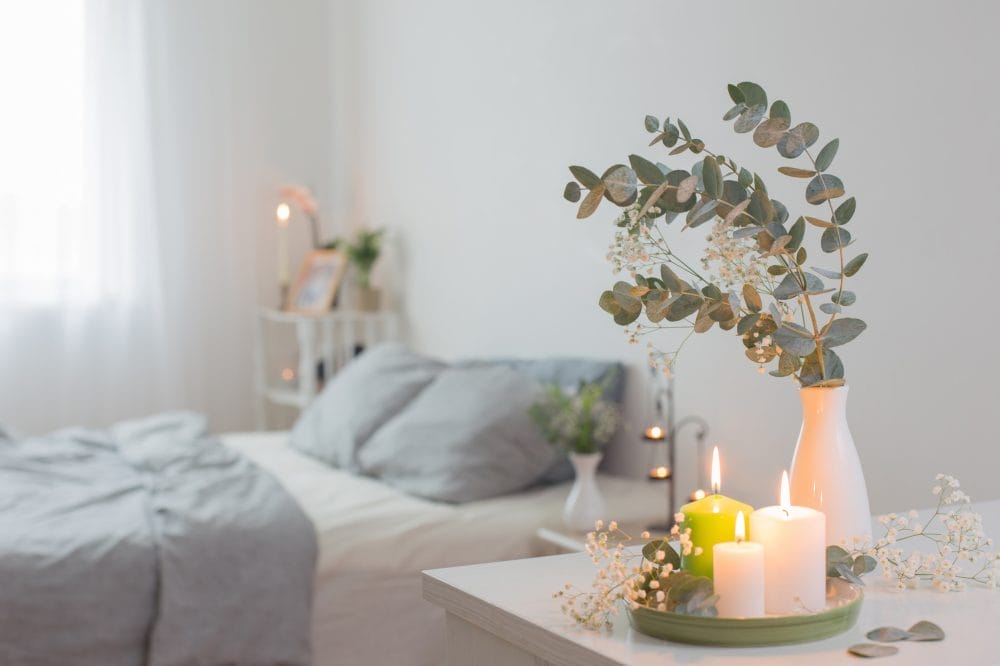 A warm, cozy space in a house with good home decor