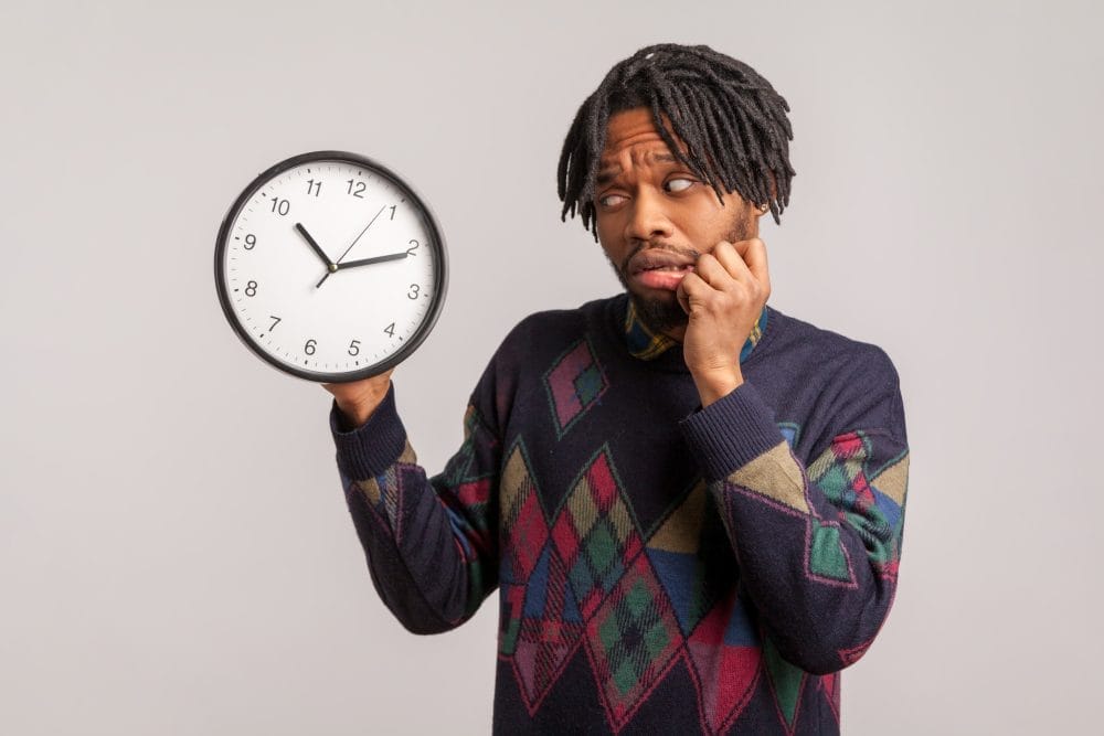 Someone who is late, a habit that ruins reputation