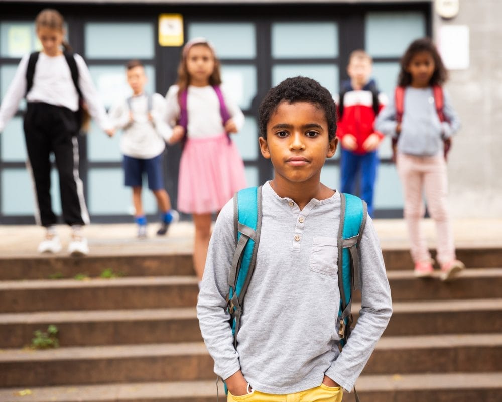 A group of students at a school, where certain policies would spark national outrage if exposed