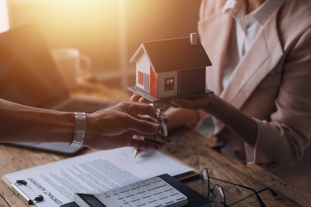 An unwed couple buying a home together, which may be a terrible idea