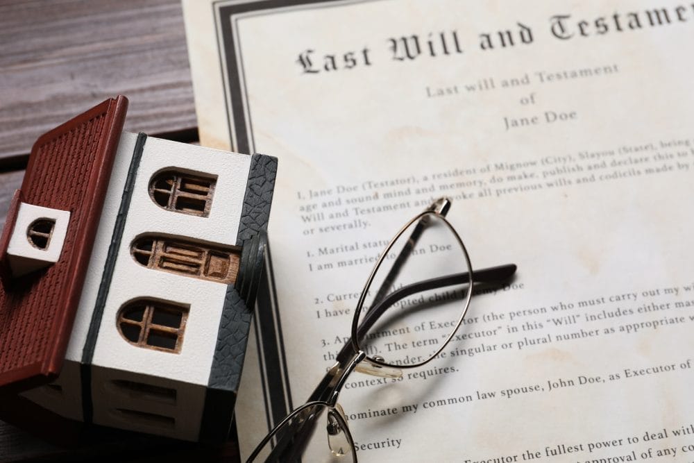 A last will and testatment, which causes some siblings to cut each other off