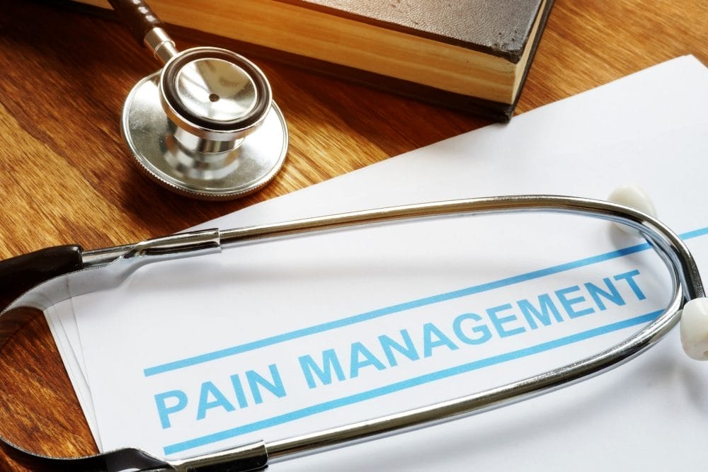 Pain management is just one of the medical guidelines that doctors give.