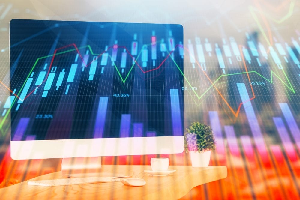 A graphic featuring images about investments