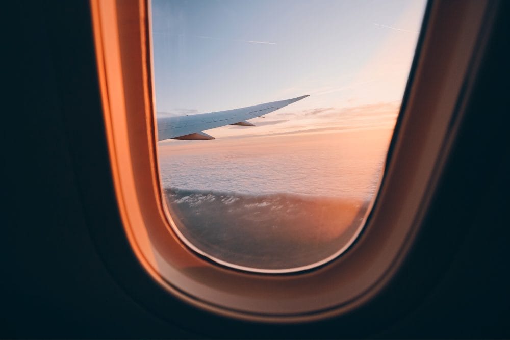 You should not use your phone on a plane for safety reasons.