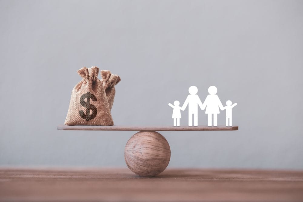 Certain family dynamics collapse when one member gets rich.