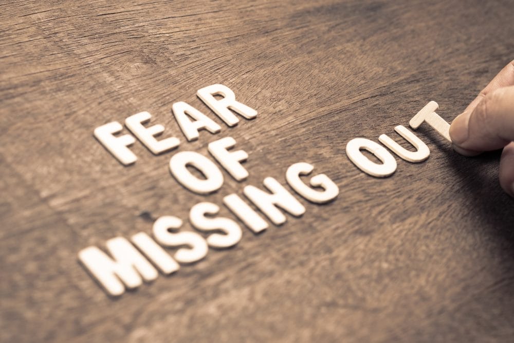 Fear of missing out, a corporate strategy that tricks people into loyalty