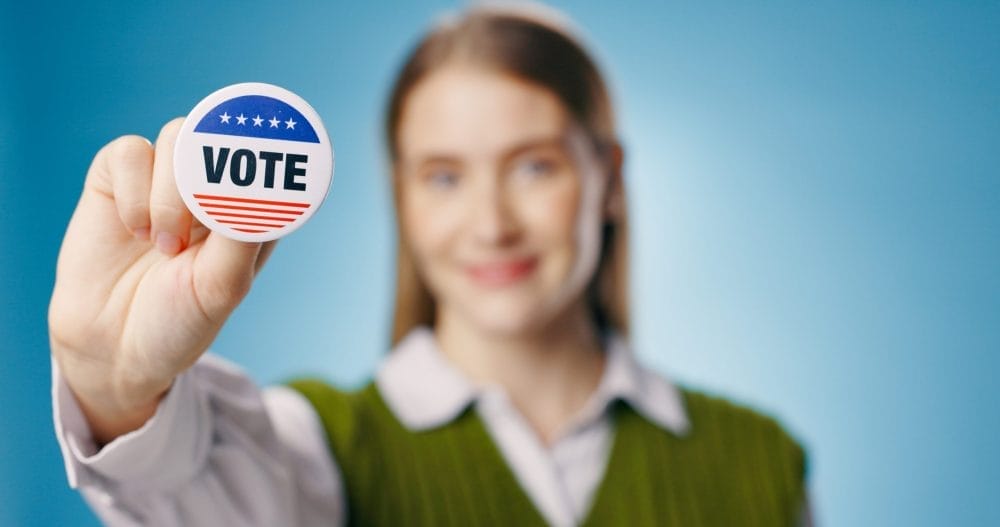 A voter influenced by political ads