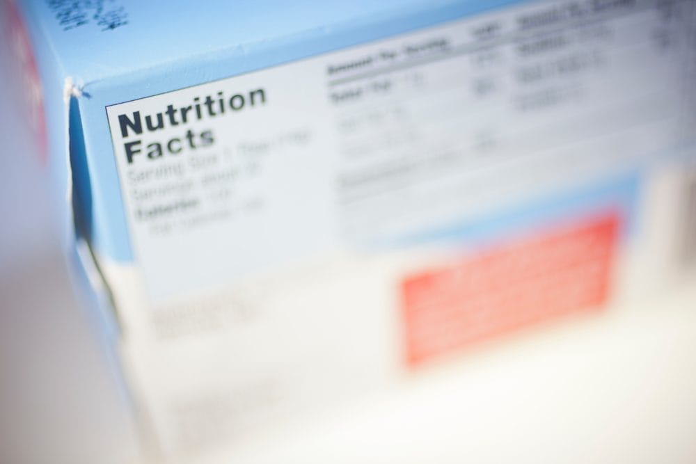 Nutritional facts labels are quietly disappearing from products.