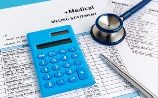 Medical billing paperwork