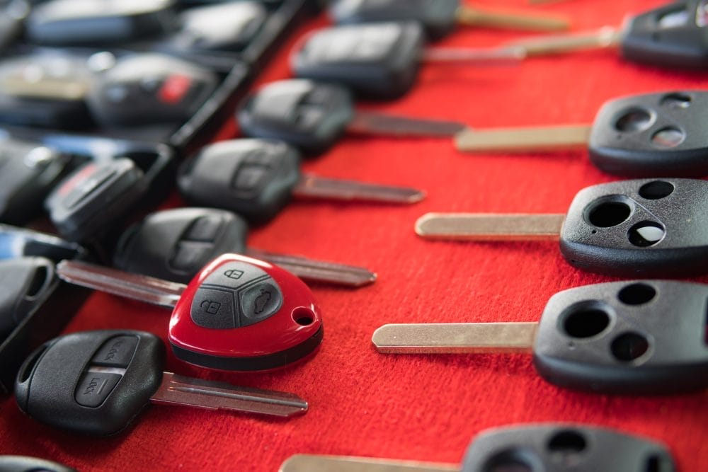 Extra keys for cars