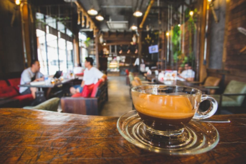 There were times when you were followed from a coffee shop without knowing.