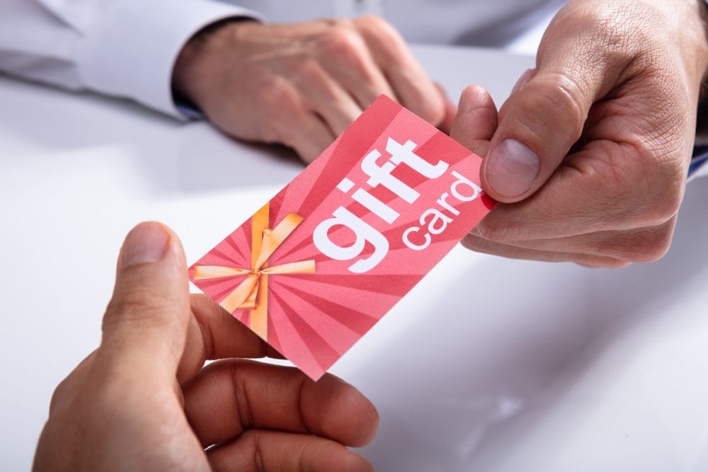 Here is what happens to a prepaid gift card after the owner dies.