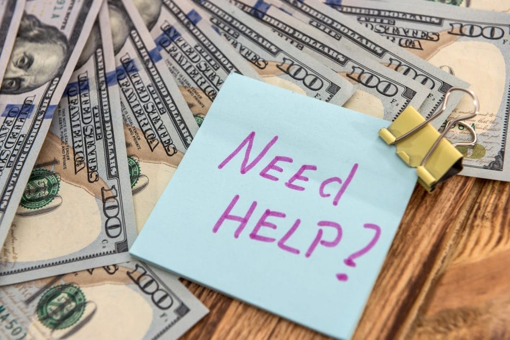 There are certain times when people create a crisis to see if you'd financially rescue them. 