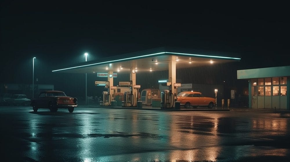 Some gas stations track tire pressure as a behavior mapping tool.