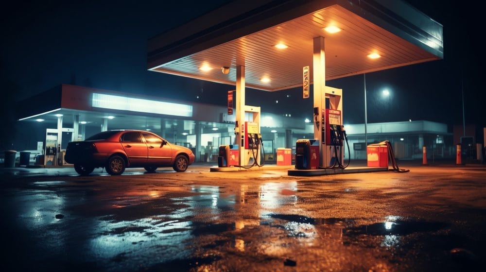 Some gas station trash cans are being used to profile drivers.