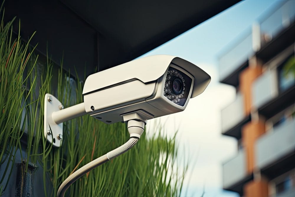 Renters in high-rise units are being watched via rooftop cameras.